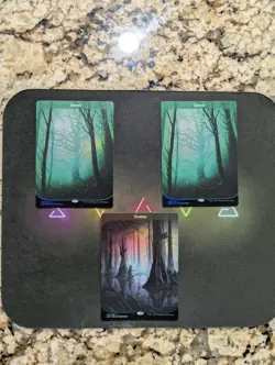 1x Foil Unstable Swamp 2x Foil Unstable Forest - Image 1