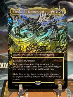 MTG | Yarok, The Desecrated (✨Halo Foil✨) [Secret Lair Encyclopedia] - Image 1