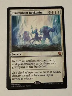 MTG Triumphant Reckoning - Commander Legends NM - Image 1