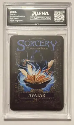 Witch Avatar Promo Foil - PCG-9 - Arthurian Legends - Sorcery Contested Realm - Image 3