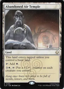 MTG Abandoned Air Temple (263) | NM | Avatar: The Last Airbender {TLA} - Image 1