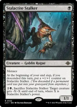 STALACTITE STALKER x4 mtg NM-M Lost Caverns of Ixalan 4 Rare - Image 1