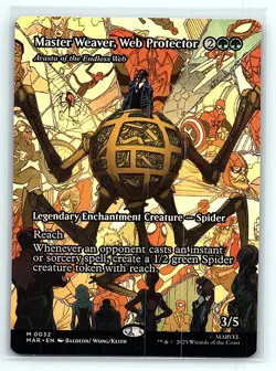 Master Weaver, Web Protector - Arasta of the Endless Web (Borderless) M Marvel U - Image 1