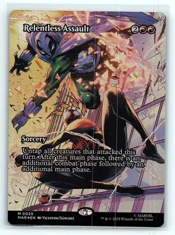 Relentless Assault (Borderless) M Marvel Universe Eternal-Legal 25 - Image 1