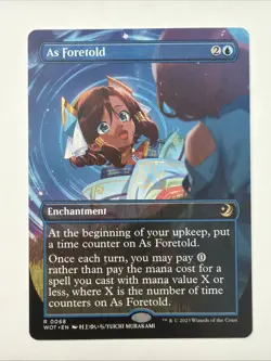 As Foretold (Anime Borderless) Wilds of Eldraine: Enchanting Tales Regular - Image 1