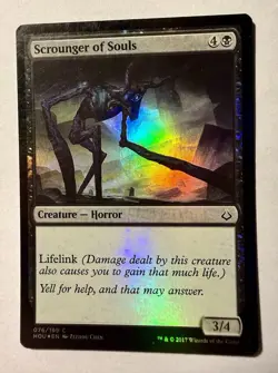 Scrounger of Souls - C - Hour of Devastation - 76 - LP - Foil MTG - Image 1