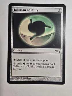 Talisman of Unity Mirrodin Regular Magic The Gathering - Image 1