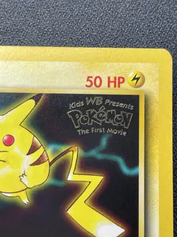 Pokemon Pikachu Black Star Promo #4 The First Movie LP / MP - Image 3