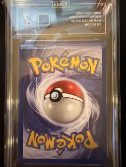 TAG 7 - 2000 Dark Charizard 21/82 1st Edition Team Rocket Pokemon - Image 2