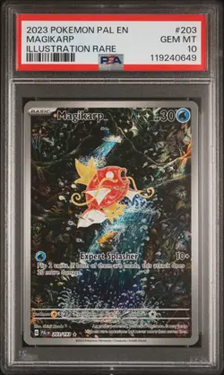 (AUS) Pokemon TCG 2023 Paldea Evolved Magikarp 203/193 PSA 10 - Image 3