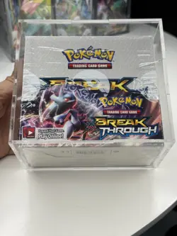 Pokemon XY Break Through Booster Box factory SEALED 2015 rare! W/ acrylic box - Image 1