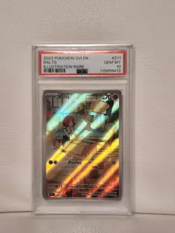 (AUS) Pokemon TCG 2023 Scarlet & Violet Ralts 211/198 PSA 10 - Image 1