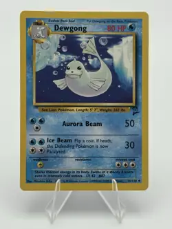 Dewgong 036/130 Base Set 2 Regular Pokemon TCG Vintage WoTC - Image 1