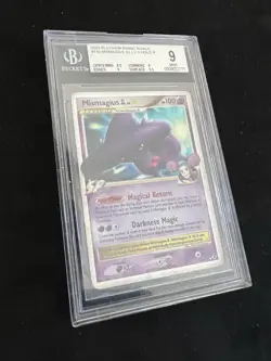 Mismagius GL LV. X 110 Platinum Rising Rivals Holo Pokemon BGS 9 MINT Swirl - Image 3
