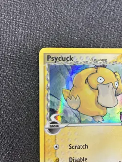 2006 Pokemon EX Holon Phantoms Delta PSYDUCK Rev Foil Holo Stamp 81/110 - Image 4