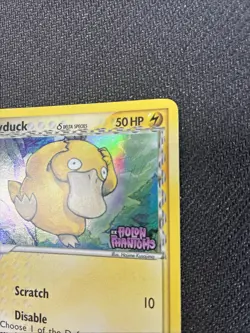 2006 Pokemon EX Holon Phantoms Delta PSYDUCK Rev Foil Holo Stamp 81/110 - Image 5