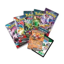 Pokemon TCG: Paradox Destinies Tin (Gouging Fire ex) - Image 2