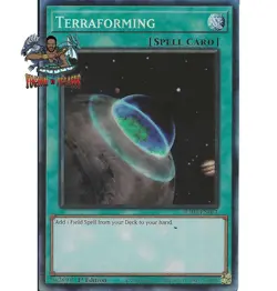 Yugioh! 1x Terraforming RA04-EN084 Collector's Rare 1st Ed NM - Image 1