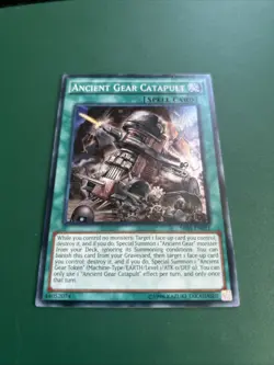 Yu-Gi-Oh! Ancient Gear Catapult SR03-EN021 - Near Mint - Image 1