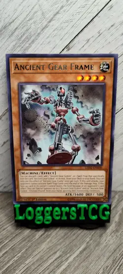 Yu-Gi-Oh! Ancient Gear Frame / LED2-EN030 1st Edition LP - Image 1