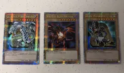 Yu-Gi-Oh! TCG Legendary collection SET OF 3 - Quarter Century Rares! MINT - Image 1