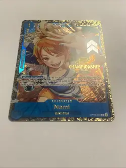 Nami OP09-050 Championship Regional Promo Prize One Piece Card English - Image 5