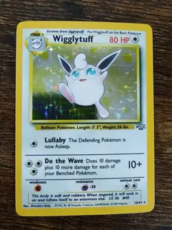 Wigglytuff Jungle 16/64 Holo Rare Pokemon Card NM - Image 1