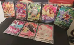 Pokemon TCG Full Art V Ultra Rare 8-card Lot Near Mint Condition - Image 4