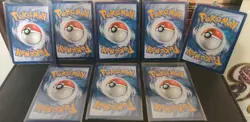 Pokemon TCG Full Art V Ultra Rare 8-card Lot Near Mint Condition - Image 5