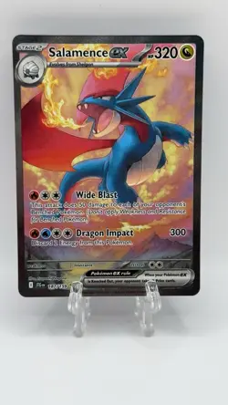 Pokemon TCG Salamence EX Journey Together Special Illustration Rare Card 187/159 - Image 1