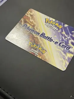 2003 Pokemon Ruby/Sapphire Version | Battle E-Card | Gentleman Nils ID 129-B001 - Image 2