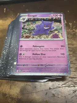 LOT OF (58) Gengar 094/165 151 Holo Pokemon Scarlet & Violet Card - Image 1