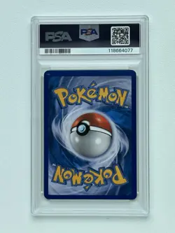 Pokemon TCG Raichu HeartGold SoulSilver Card 10/123 Rare Cracked Ice Holo PSA 7 - Image 2
