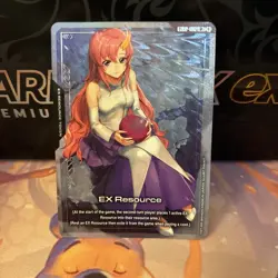 Gundam Card Game EXRP-002 Lacus Clyne EX Resource Promo Alternate Art - Image 1
