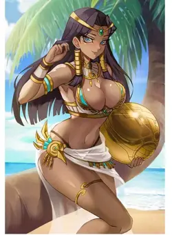 Mana Moon Amanda LaPalme Yugioh Card Sleeves Summer Ra (70 count) Japanese Size - Image 1