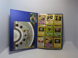 1999 Blue Pokemon Charizard Binder With 200 WOTC Era Cards No Duplicates Vintage - Image 1