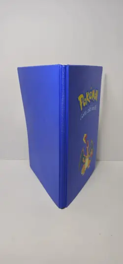 1999 Blue Pokemon Charizard Binder With 200 WOTC Era Cards No Duplicates Vintage - Image 4