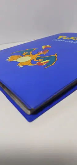 1999 Blue Pokemon Charizard Binder With 200 WOTC Era Cards No Duplicates Vintage - Image 5