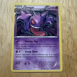 Pokemon Gengar Holo Rare Card 60/162 Breakthrough - Image 1
