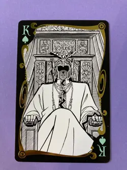 Pope Ares Saint Seiya Knights of the Zodiac poker playing card 50th kurumada - Image 2