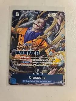 One Piece Crocodile Winner Treasure Cruise Event ST03-003 English Card - Image 1