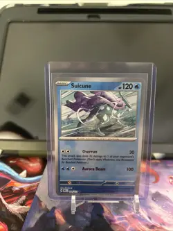 Pokemon TCG Suicune Masterball Reverse Holo Prismatic Card Evolutions 024/131 - Image 1