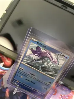Pokemon TCG Suicune Masterball Reverse Holo Prismatic Card Evolutions 024/131 - Image 2