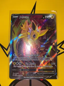 Jolteon V SWSH183 SWSH: Sword & Shield Promo Cards Holo - Image 1