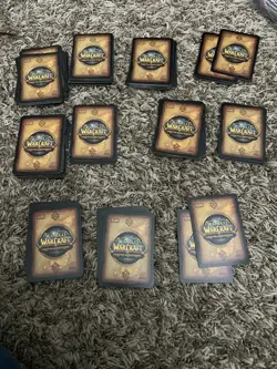 World of Warcraft TCG card lot of 235 cards. 2007 And 35 Code Cards May Be Used - Image 2