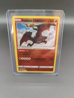 Radiant Charizard 020/159 Crown Zenith NM Holofoil Rare Pokemon Card - Image 1