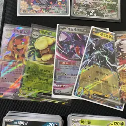 Pokemon Korean Bulk 200 Random Cards + 4 AR and 8 EX - Image 4
