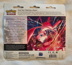 Pokemon TCG Fusion Strike Eevee Promo Card Triple Blister, New Sealed - Image 4