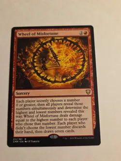 Wheel of Misfortune X1 CMR MTG Commander Legends - Image 1