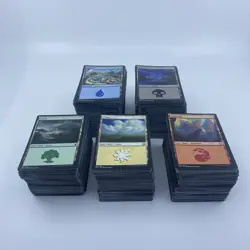 875 Basic Lands MTG - 175 of Each Color! Magic The Gathering Bulk Lot Set Mana - Image 1